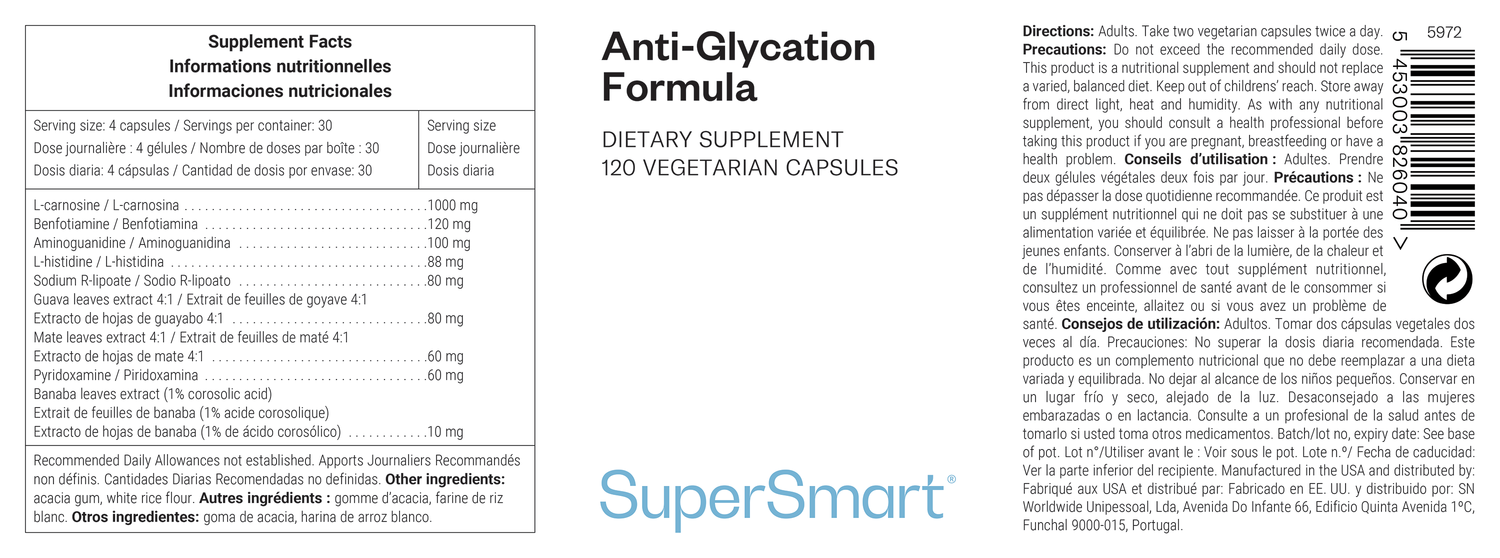 Integratore Anti-Glycation Formula
