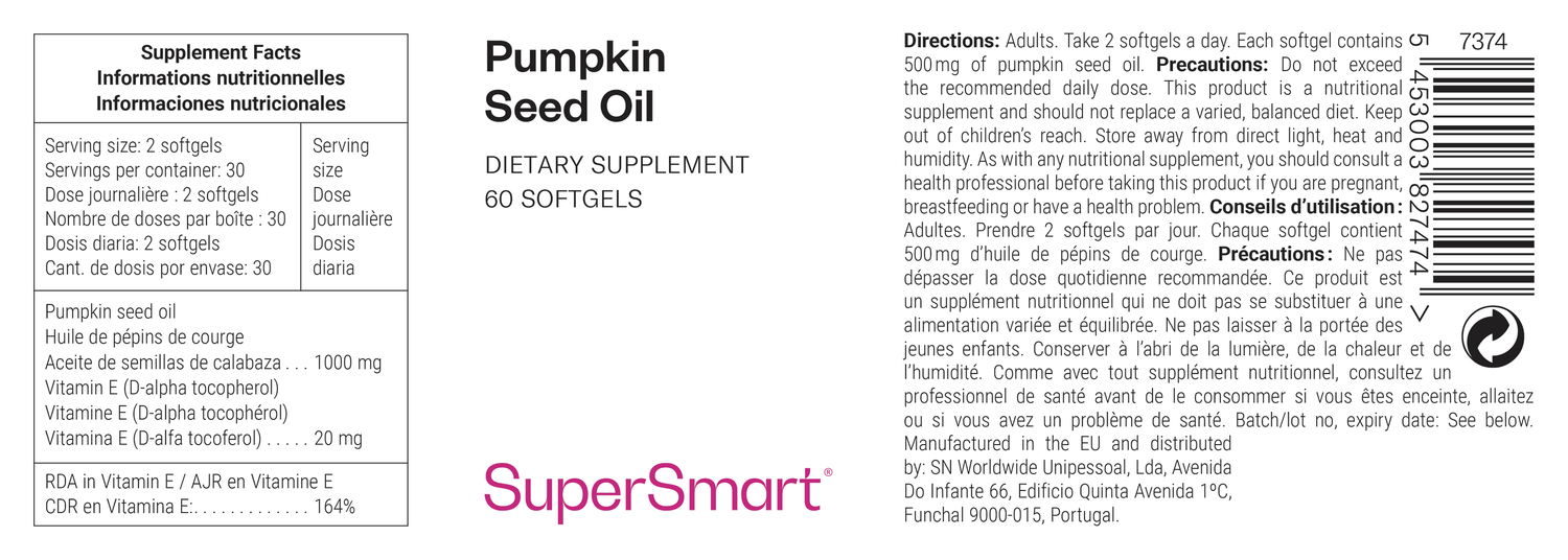 Pumpkin Seed Oil Supplement