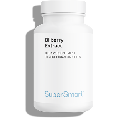 Bilberry Extract dietary supplement, contributes for eye health