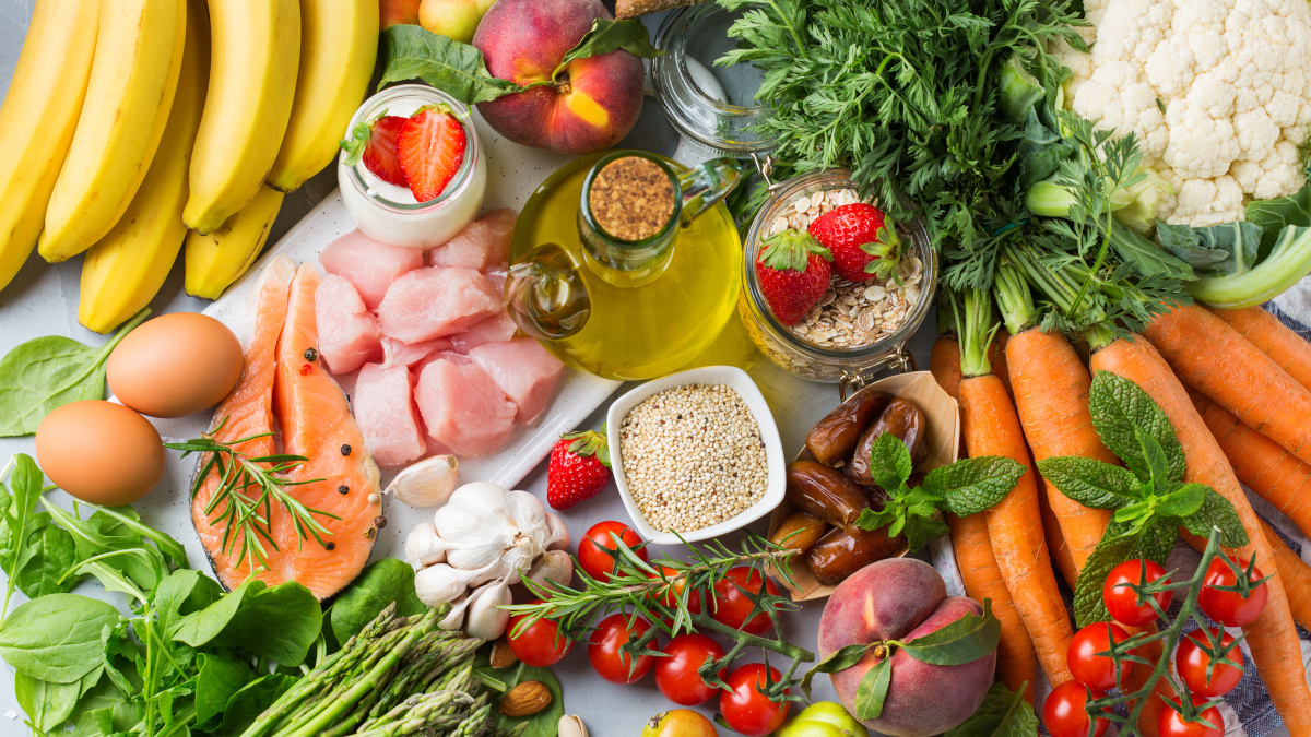 Régime DASH anti-hypertension riche en fruits et légumes