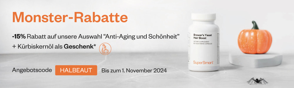 Promo 'Schönheit und antiaging' bis zum 1. November 2024