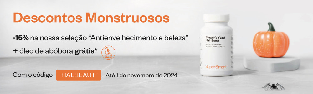 Promo antienvelhecimento e beleza até 1 de novembro 2024