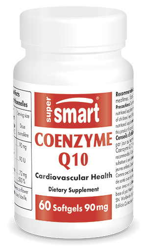 Coenzima Q10 suplemento alimentar, contribui para a saúde cardiovascular