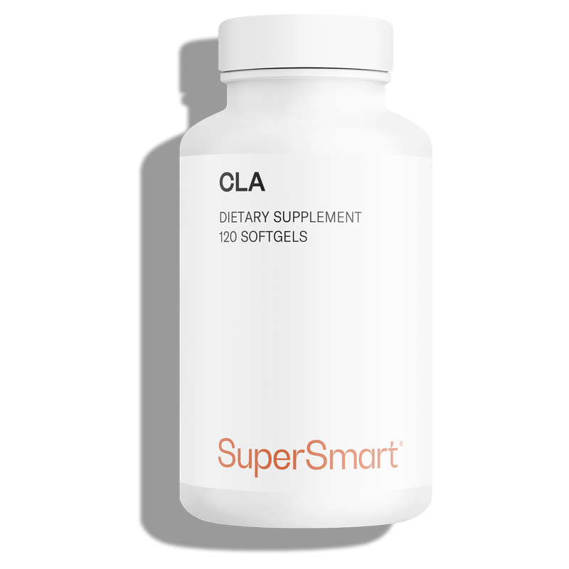 CLA 4800mg Breveté - Minceur - Acide linoléique conjugué de haute qualité - 120 Gél - Supersmart