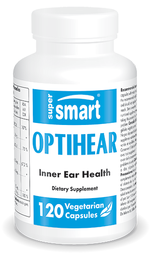 OptiHear&trade | 120 Vegetarian Capsules - Supersmart