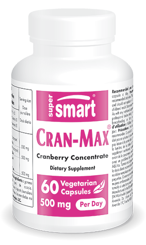 Cran-Max 500 mg | 60 Veggie Capsules - Supersmart