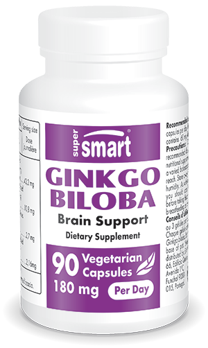 Complément Ginkgo Biloba pour la circulation sanguine cérébrale