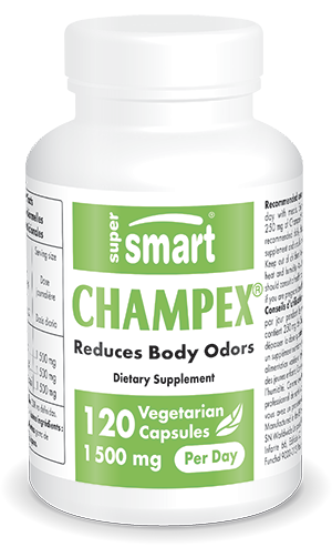 Champex® dietary supplement to reduce body odors