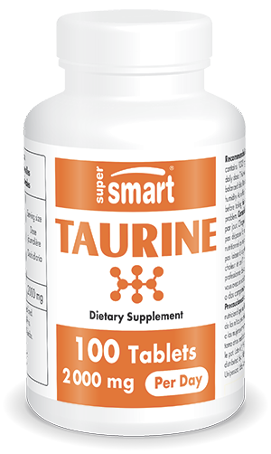 Taurine | 100 comprimés - Supersmart