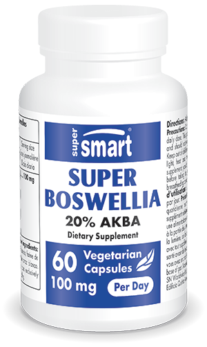 Super Boswellia suplemento alimentar, 20% AKBA