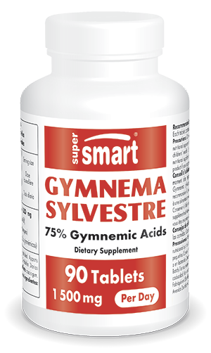 Complemento alimenticio Gymnema Sylvestre, 75% de ácidos gímnicos 