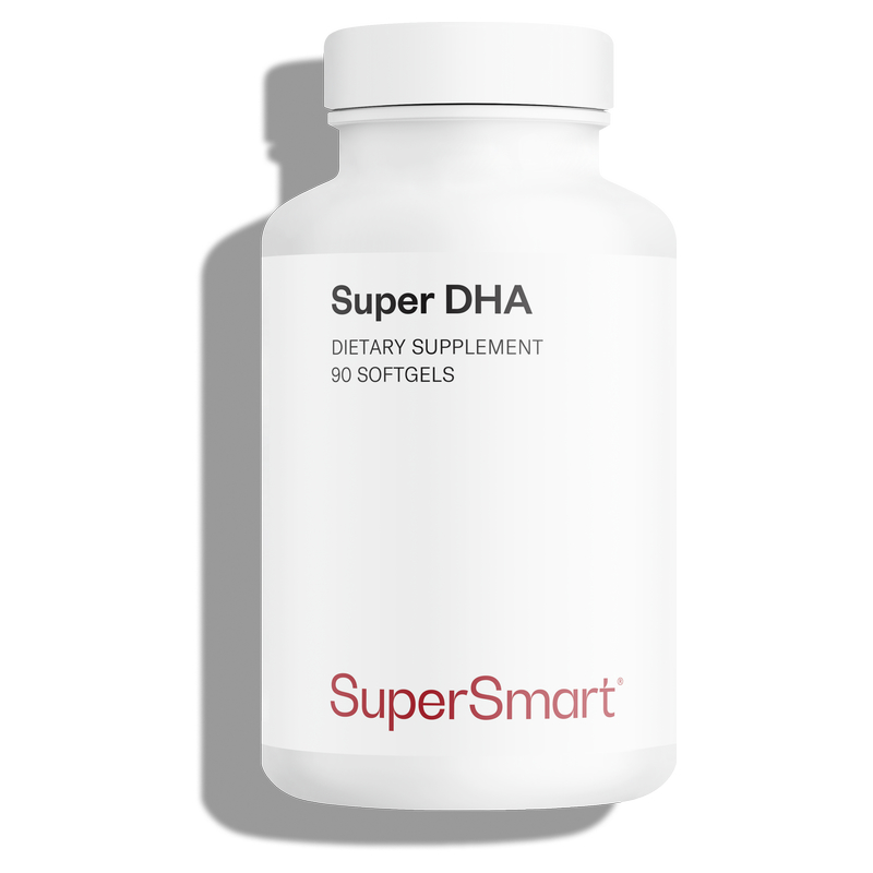 Super DHA - Formule naturelle d'oméga-3 - 90 Gél - Supersmart