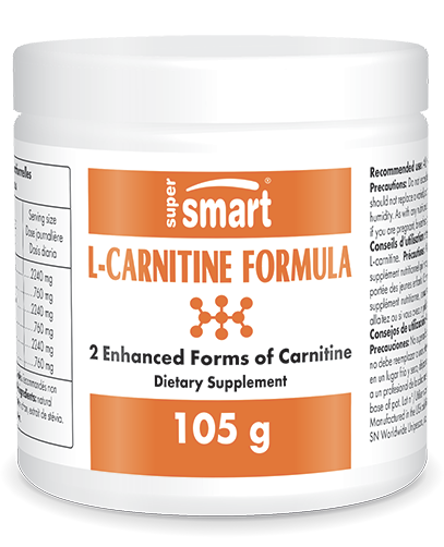 L-Carnitine Formula dietary supplement, 2 enhanced forms of carnitine
