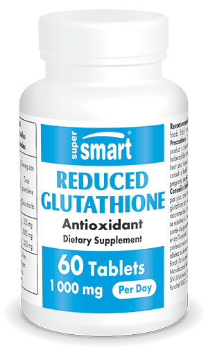 Complemento de glutatión reducido en comprimidos 