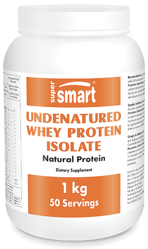 Undenatured Whey Protein Isolate, dietary supplement with natural protein