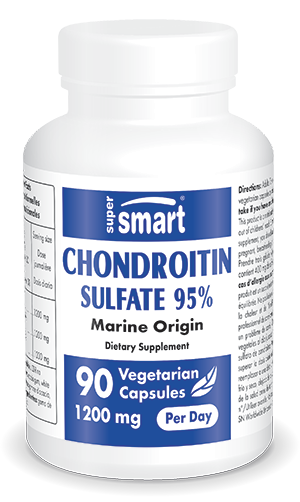 Chondroitin Sulfate 95% | 90 Capsules Végétales - Supersmart