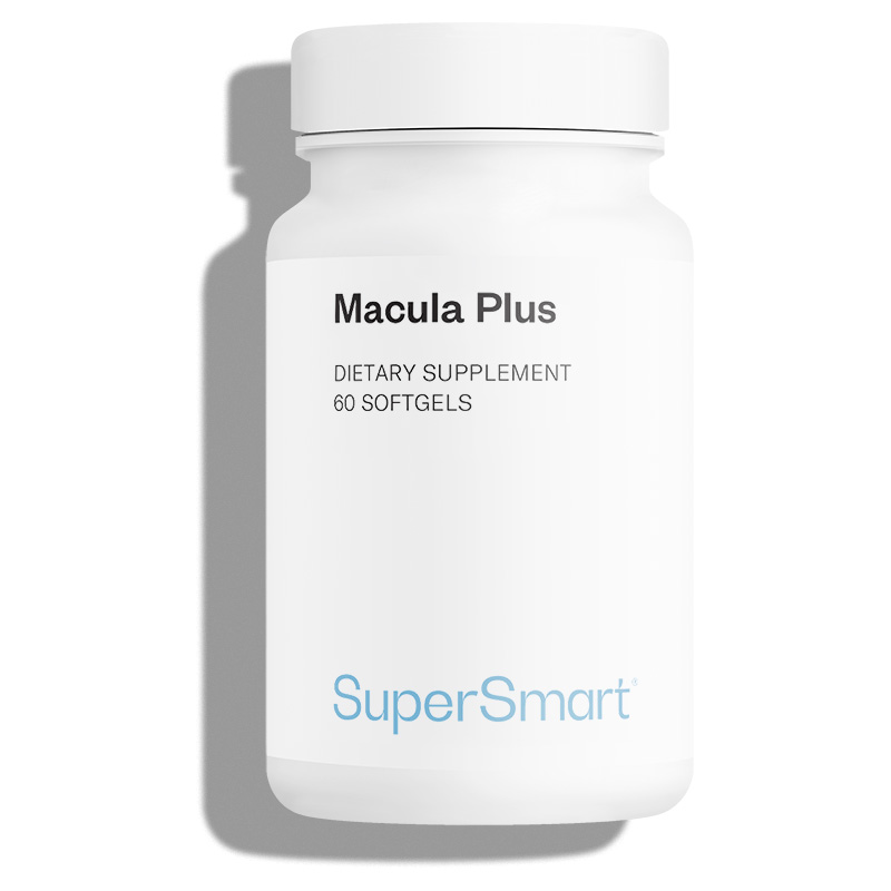 Macula Plus - Formule Vision - Riche en caroténoïdes - 60 Gél - Supersmart