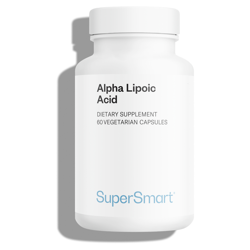 Alpha Lipoic Acid – Antioxydant & métabolisme – 60 gélules végétales – SuperSmart
