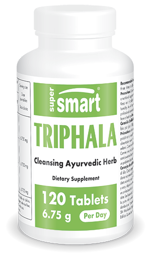 Triphala dietary supplement, cleansing ayurvedic herb