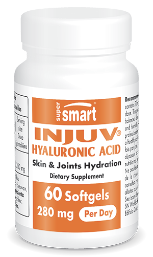 Injuv Acide Hyaluronique | 60 capsules - Supersmart