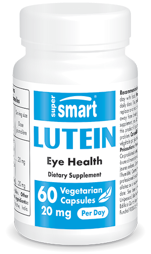 Luteína suplemento alimentar, contribui para a saúde ocular