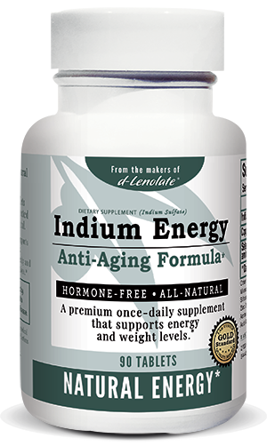 Indium Energy, hormone free natural anti-aging formula