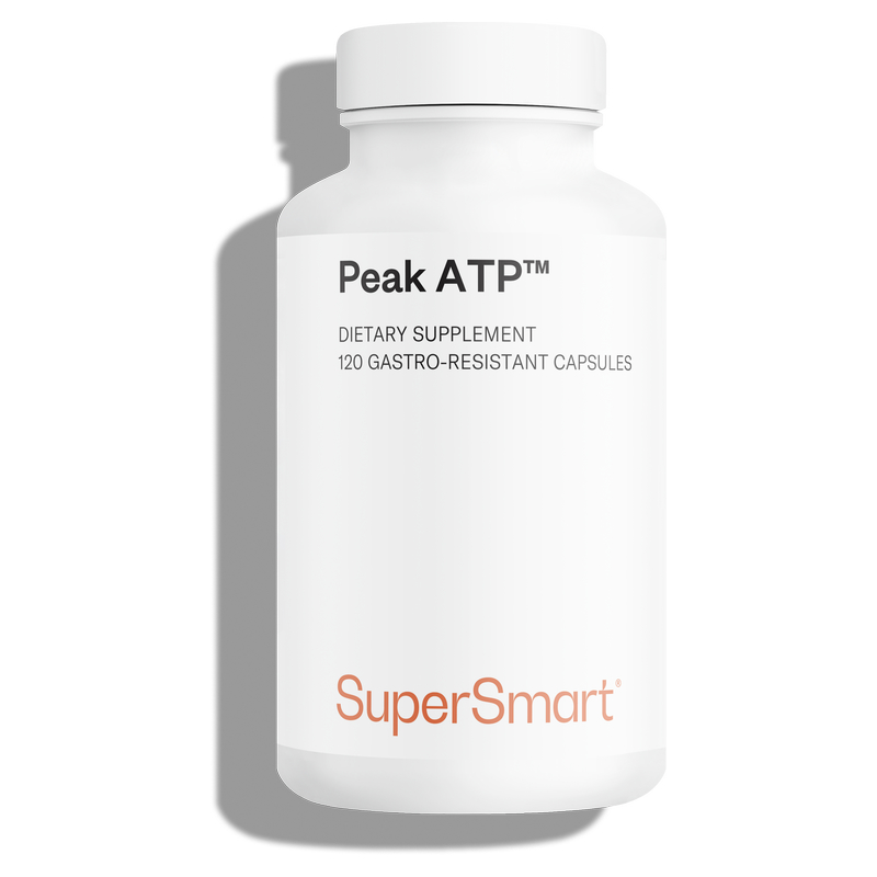 PEAK ATP™- Breveté - Booster d'énergie - 120 DR caps - Supersmart