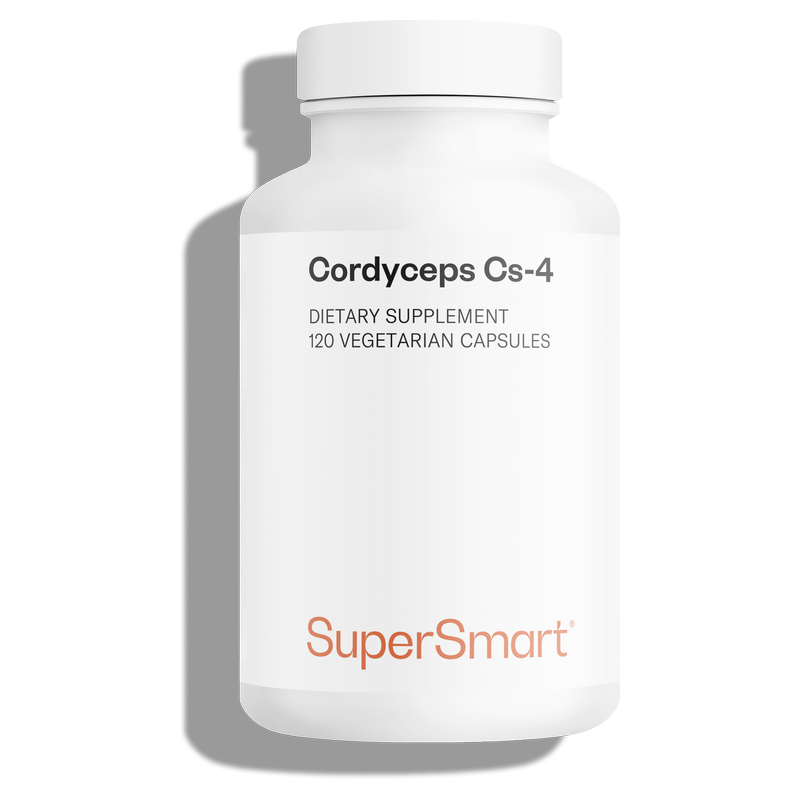 Cordyceps Cs-4 - Booste les performances sportives - 120 Gél. Vég - sans OGM - Supersmart