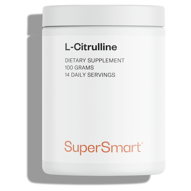 L-Citrulline - Lutte contre la fatigue musculaire - 100 g - sans OGM - Supersmart