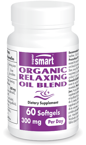 SuperSmart SA Organic Relaxing Oil Blend 60 softgels - Supersmart