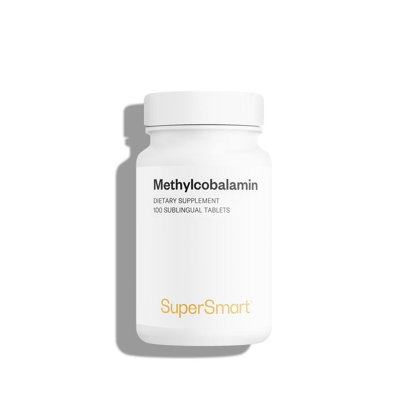 Methylcobalamine - La meilleure forme de vitamine B12 - 100 comp. - sans OGM - Supersmart