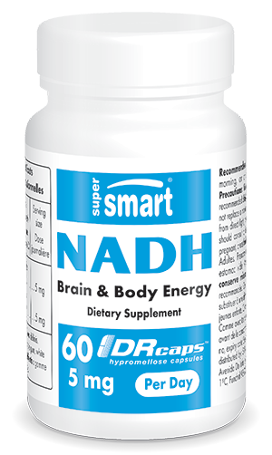 Complemento alimenticio antienvejecimiento de Dinucleótido de Nicotinamida y Adenina (NADH)