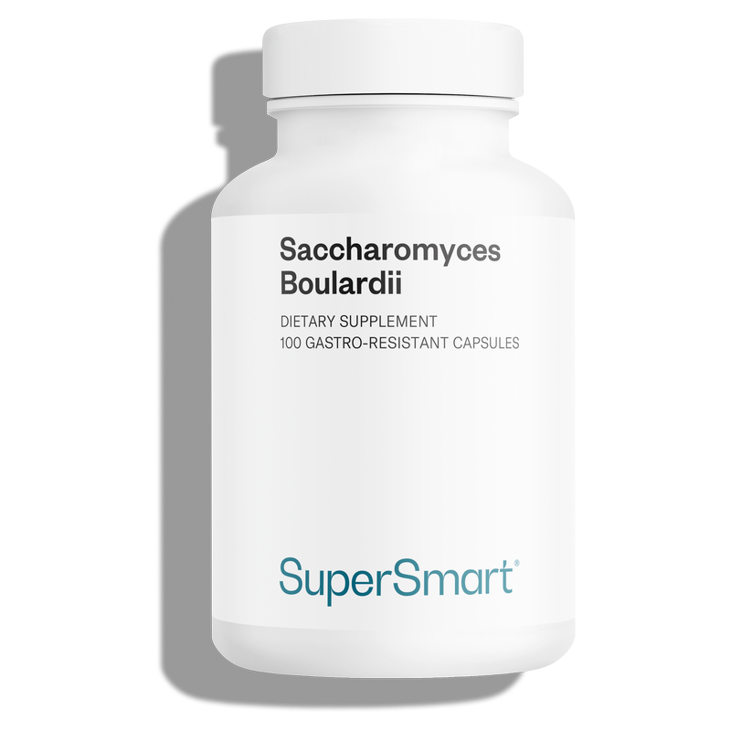 Saccharomyces boulardii - Contre les Troubles Digestifs - 100 DR Caps™ - sans OGM - Supersmart