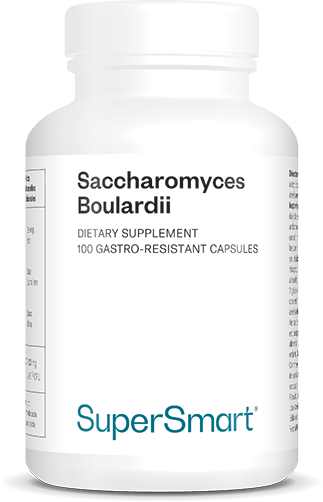 Complemento alimenticio de Saccharomyces boulardii