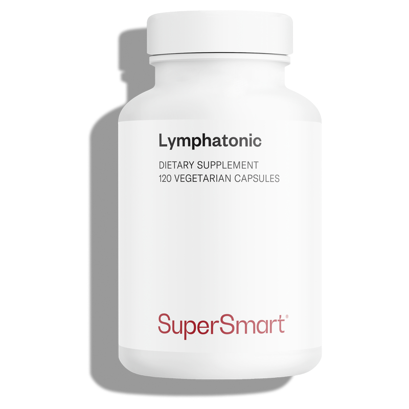 Lymphatonic - Veinotonique naturel - 120 Gél. Vég - sans OGM - Supersmart