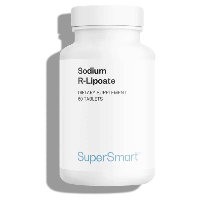 Sodium R-Lipoate – Énergie cellulaire & antioxydant – 60 comprimés – SuperSmart