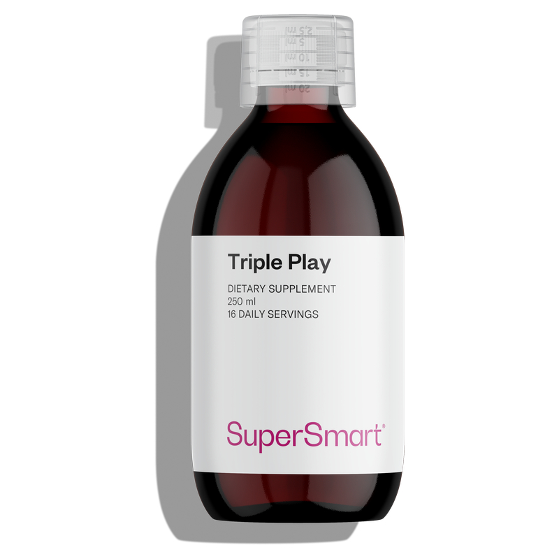 Triple Play - Philtre d'amour - 3 plantes Aphrodisiaques - 100% naturel - Forme liquide 250ml - Supersmart