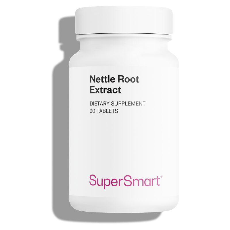 Extrait Naturel de Racine d’Ortie - Prostate - Envies urgents d'uriner - 90 tab - Supersmart