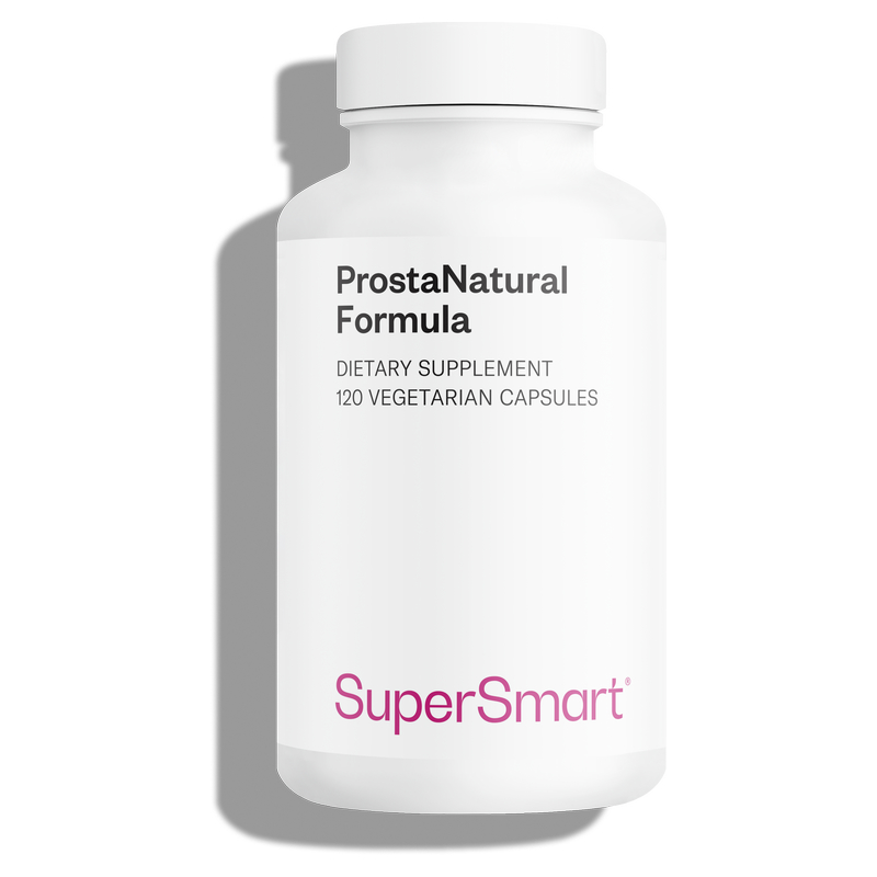 ProstaNatural Formula - Fonctionnement optimal de la prostate - 120 Gél. Vég - sans OGM - Supersmart