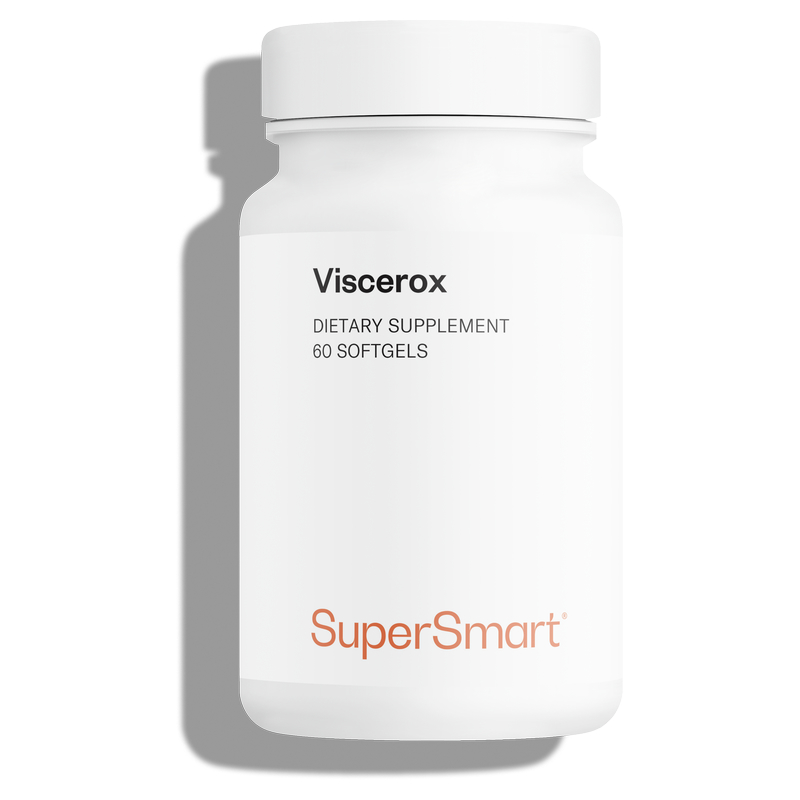 Viscerox - Racine de Réglisse Brûle-Graisse - 60 softgels - sans OGM - Supersmart
