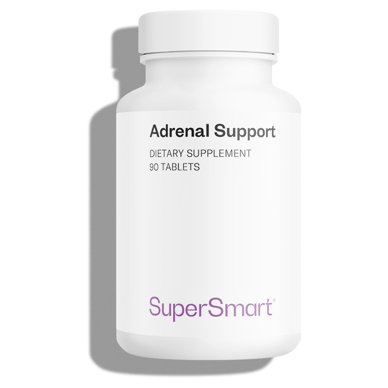 Contre le Stress - Complément alimentaire pour la Résistance au Stress - Adrenal Support - 100% Vegan - Supersmart