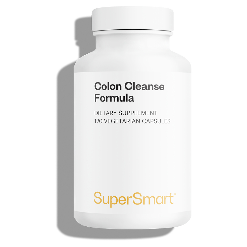 Colon Cleanse Formula | 120 Géls Vég. - SuperSmart