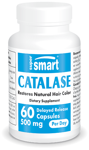 Catalase | 60 Gélules à libération prolongée - Supersmart
