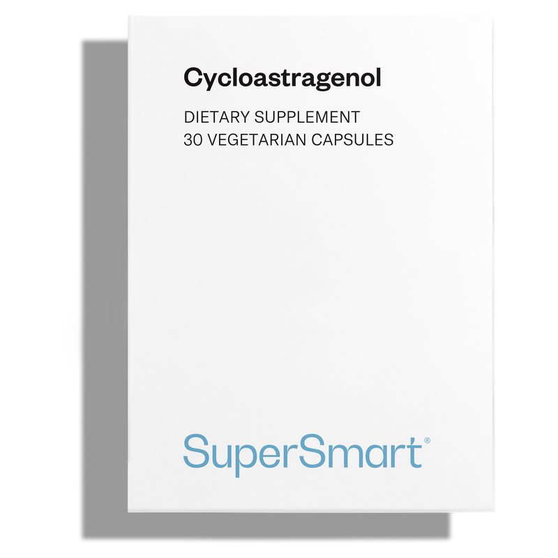 Cycloastragenol - Bien-être physique & mental - 30 Gél. Vég - sans OGM - Supersmart
