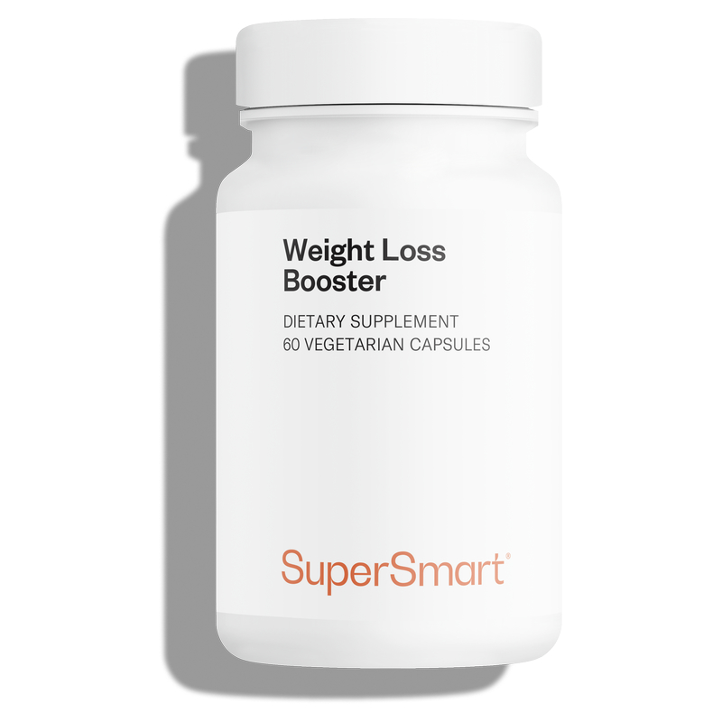 Weight Loss Booster - Complément Naturel Innovant pour la Perte de Poids - 60 Gél. Vég. - sans OGM - Supersmart