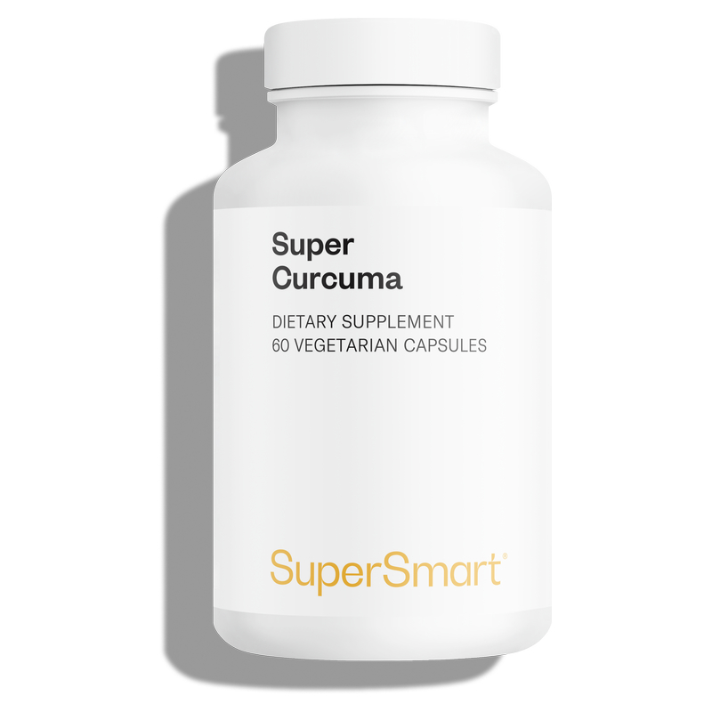 Super Curcuma - Antioxydant exceptionnel - 60 Gél . Vég - sans OGM - Supersmart