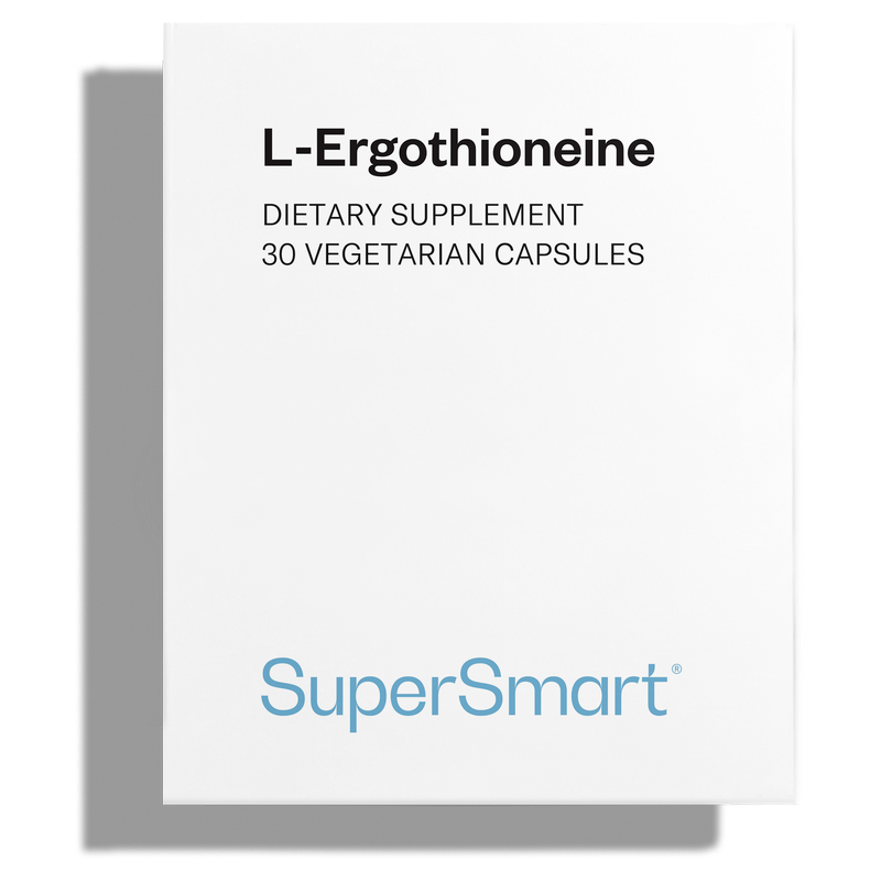 L-Ergothioneine 5 mg - Antioxydant Intracellulaire - 30 Gél Végariennes - Supersmart