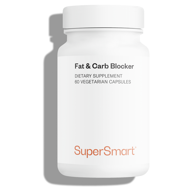 Fat & Carb Blocker | 60 Plant. Caps. - SuperSmart