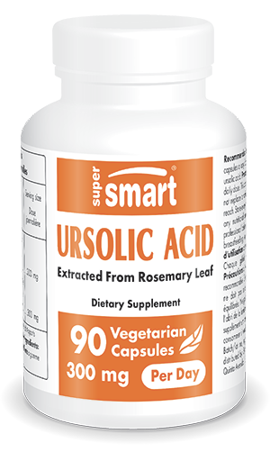 Ursolic Acid | 90 Vegetarian Capsules - Supersmart