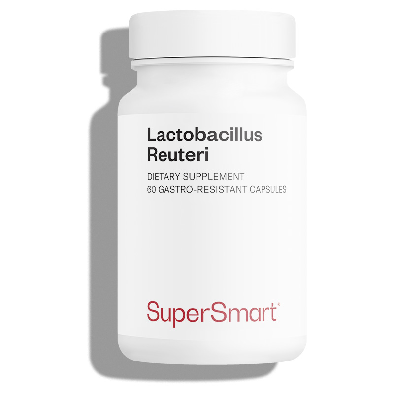 Lactobacillus reuteri - Renforce l'équilibre intérieur - 60 DRCaps™ - sans OGM - Supersmart